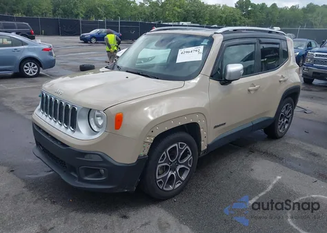 2016 Jeep Renegade Limited из США, поврежденный, VIN ZACCJADT7GPD79457